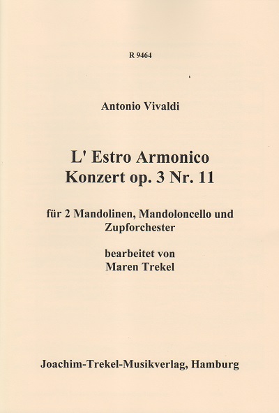 Konzert op. 3 Nr. 11 d-Moll